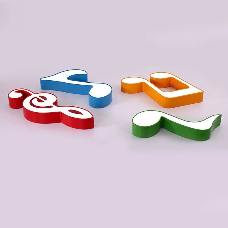 音符儿童led吸顶灯彩色 创意个性卡通书房音乐教室卧室幼儿园灯具