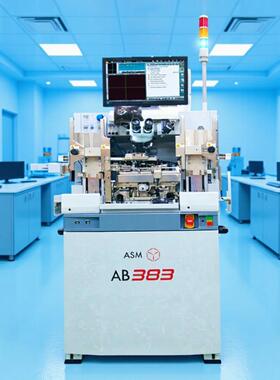2021年全自动设备 95新AB380金线球焊机与AB383高速绑定机