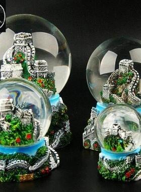 Wind of China Beijing Great Wall crystal ball furnishings ho