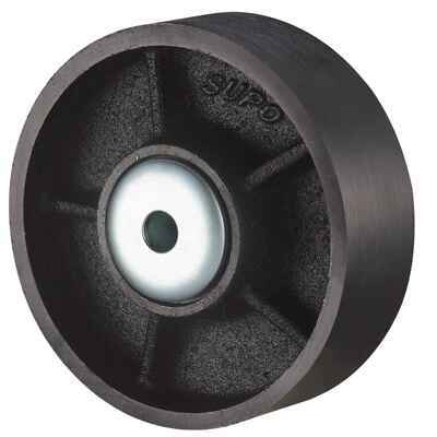 5寸6寸铸铁高温轮全铁脚轮单轮轮子SUPO/向荣动力