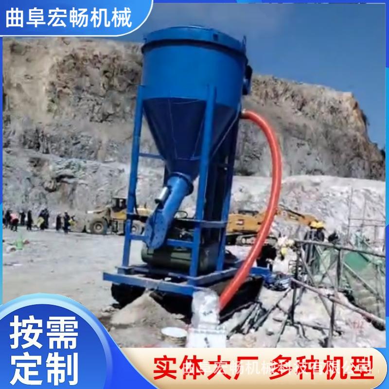 核电站工地沙土石子吸料机 履带式负压气力输送机 电厂吸灰设备