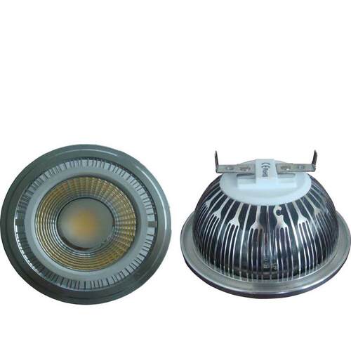 调光es111 gu10 g53 230/120V ar111 cob射灯 18w led轨道 豆胆灯