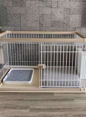 爱丽丝狗笼室内中型小型犬爱丽思狗围栏带厕所宠物狗狗法斗柯基犬