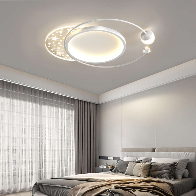 2025年新款主卧 北欧卧室灯LED吸顶灯饰现代简约房间灯具创意时尚