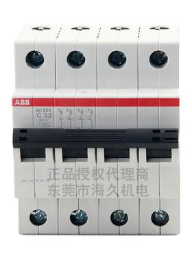 ABB低压开关SH200系列交流断路器SH204-D3;2CDS214001R0031