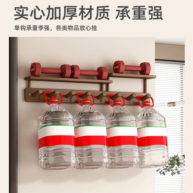进门上排钩简易创意ZSD墙卧后室壁玄关入户门挂衣架免打孔挂挂钩