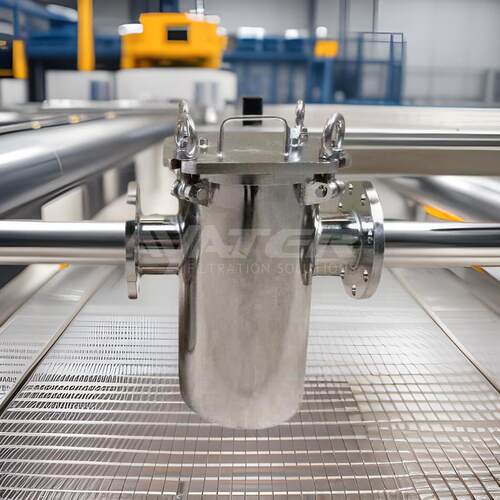 过滤管道不锈钢平口工业法兰SRB篮式过滤器双联蓝式过滤器