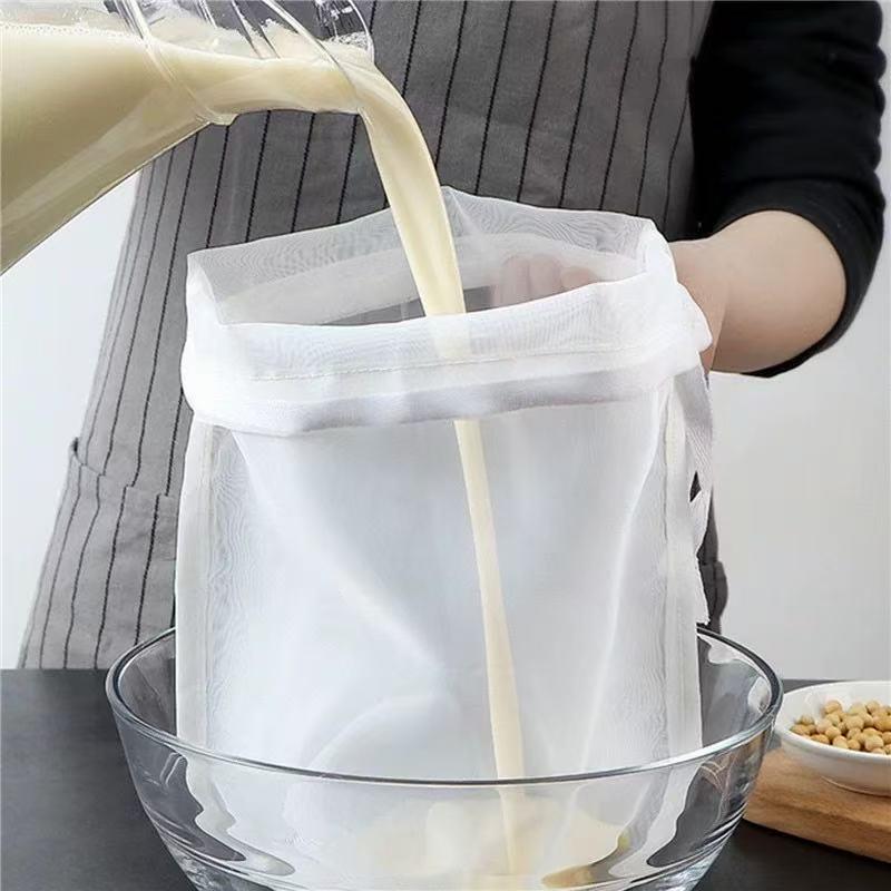 厨房豆浆过滤袋超细纱布家用果汁葡萄酒过滤网隔渣袋果蔬漏网滤袋