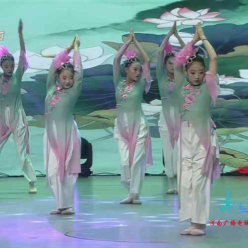 正品小荷童尖尖古典舞舞蹈服装逸新款儿古典表演服飘群舞扇子蹈演