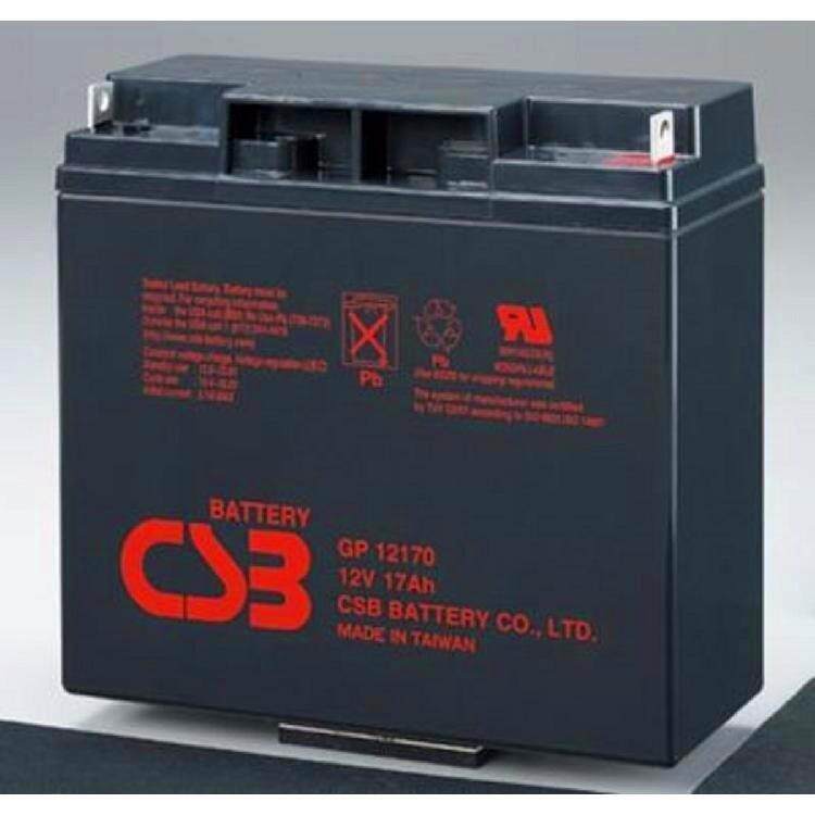 CSB蓄电池GP12170 12V17AH UPS电源配套 EPS直流屏 通讯系统