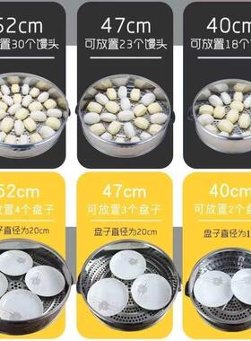 不菜钢商用大HS002容锈量插电蒸笼保温大蒸锅升多级功能三层家用