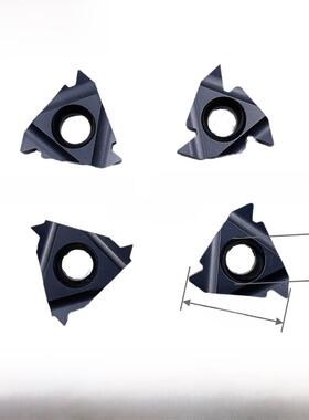 内部和外部螺纹叶片11Er 11Ir 08Ir 06Ir1.0 2.0 a 60 55不锈钢涂