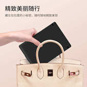 便携礼品光梳妆美灯补化妆镜折叠led镜子款 手持爆妆方形镜带