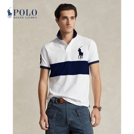 Ralph Lauren/拉夫劳伦男装 24春定制修身版棉Big Pony Polo衫