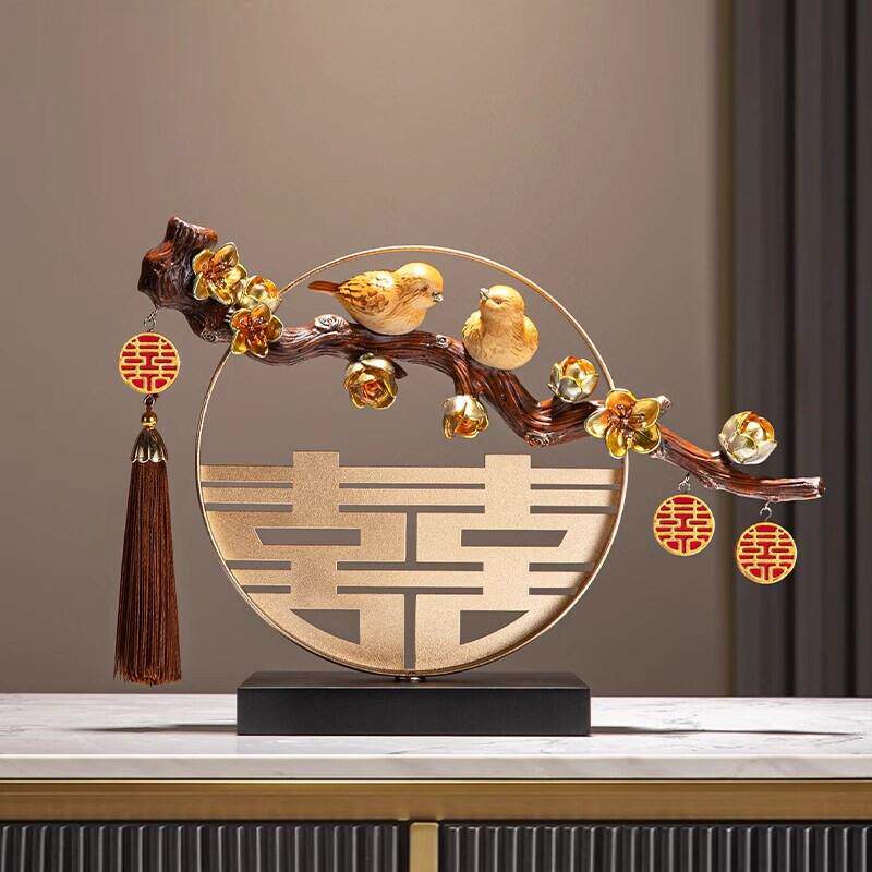 新中式高档新婚礼物送新娘送闺蜜订婚结婚礼品高级实用送礼摆件