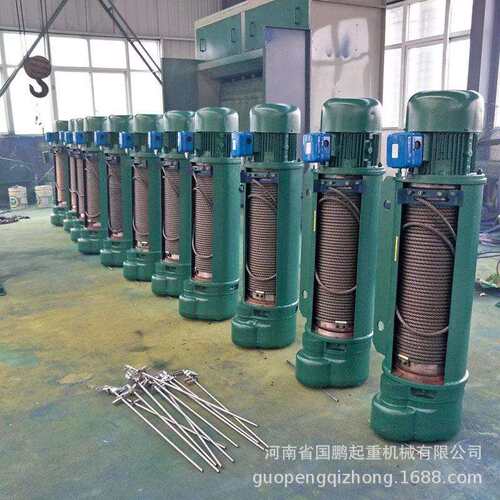 低净空防钢丝绳电0动爆CD1-1T-1葫芦一字卷扬机起重装卸芦葫.5吨-