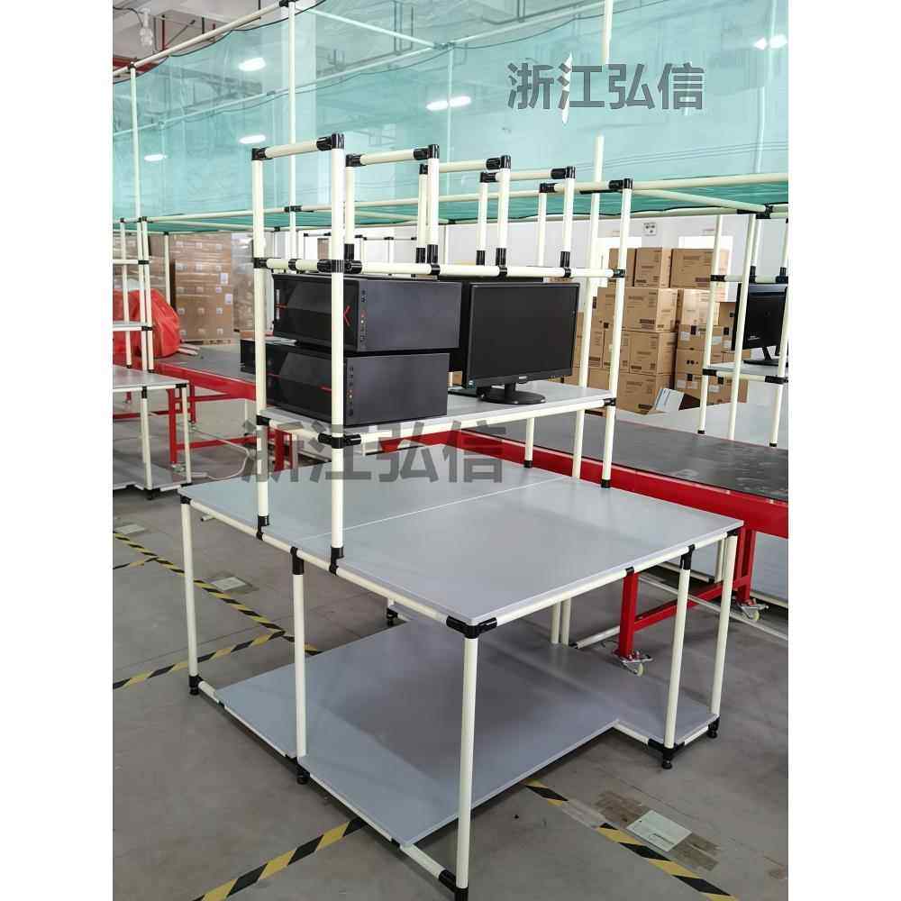 电商打包台仓库包装整理操作台散单批量复核台生产线防静电工作桌,五金/工具,工作台/防静电工作台/重型工作台,淘宝优惠券,粉丝福利购,淘宝优惠卷