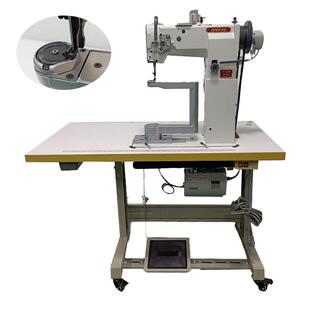 现货供应360度旋转式 柱车包包箱包皮革特种厚料缝纫机设备厂家