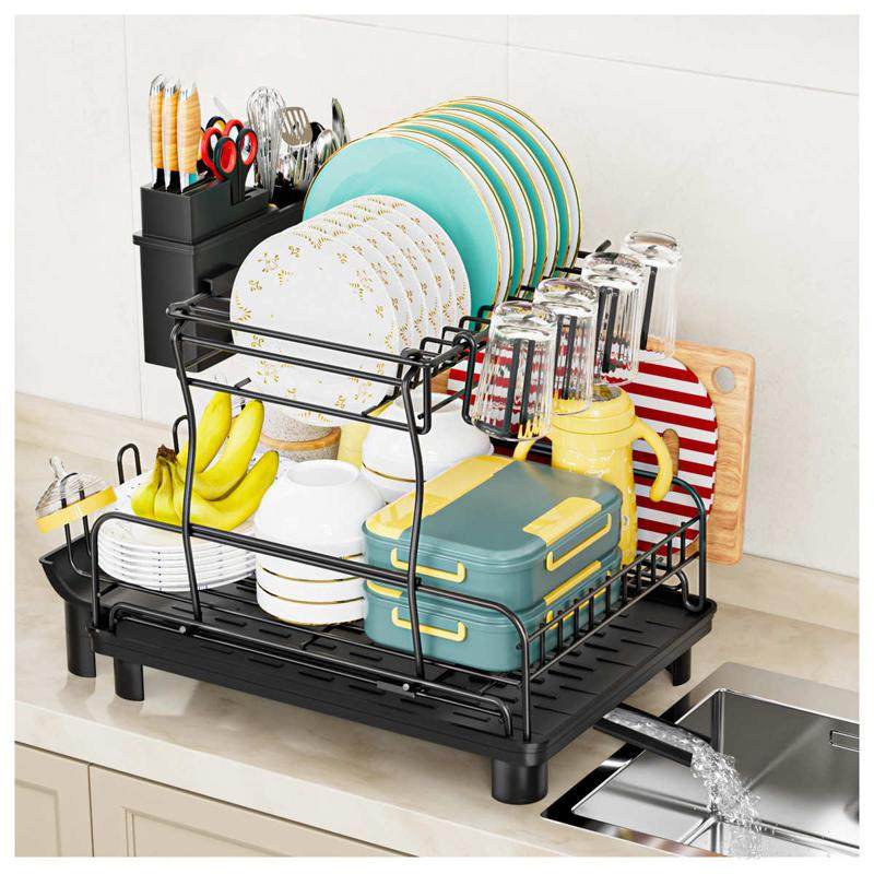 大容量置单双厨房碗碟伸缩厂家直销沥水架可拆卸架收纳层物台面架,厨房/烹饪用具,厨房抽屉置物架,淘宝优惠券,粉丝福利购,淘宝优惠卷