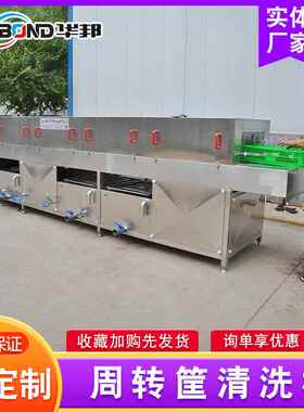 供应压高喷淋去洗油洗筐机 蔬菜框子清洗污机HB-LJ-60 周转筐清机