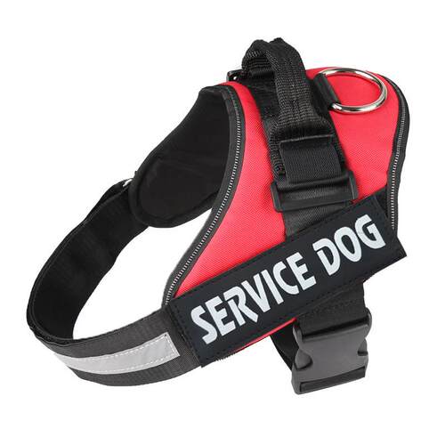 No Pull Dog Harness with Handle Adjustable Outdoor Vest 3M