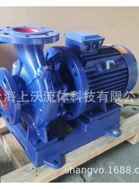管道泵厂家供应 ISW40-100型铸铁卧式管道离心循环水泵(量大从优)