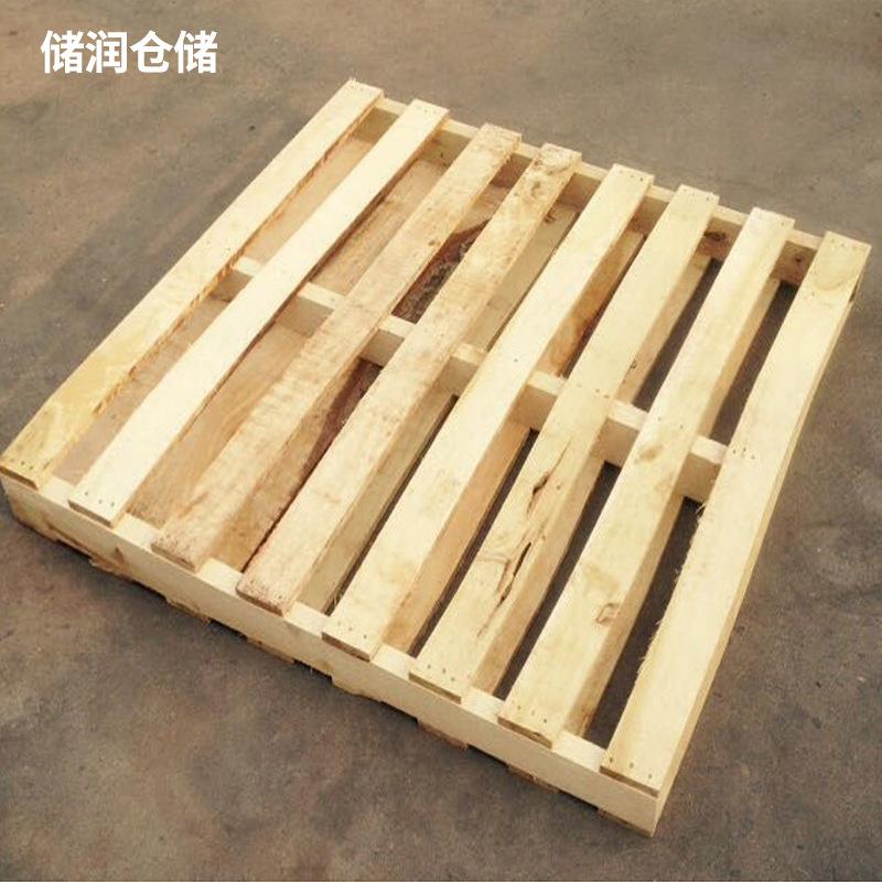 叉车使用木质托盘四面进叉胶合板托盘实木仓库搬货托盘