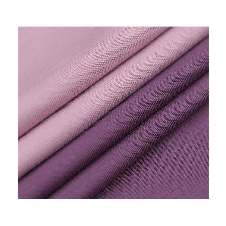 260g布料布匹广州40支针织面料Sorona凉感棉布涤纶面料平板汗布