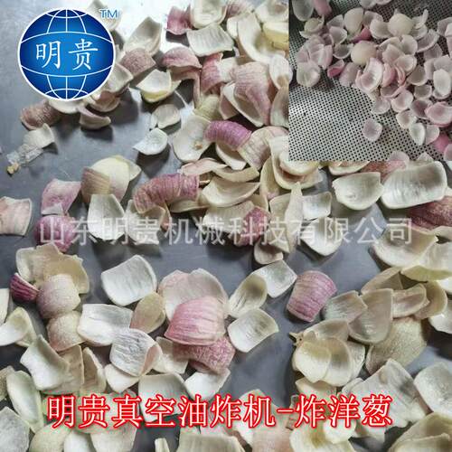 vf洋葱片脱水生产线 蔬菜干真空油炸机 黄瓜真空低温油炸机