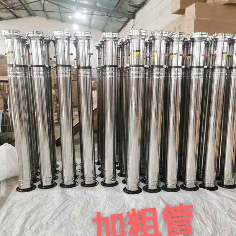 带玻璃罩VLW方形韩式设烤肉排烟管烧烤备伸缩吸烟管加粗钢不锈通