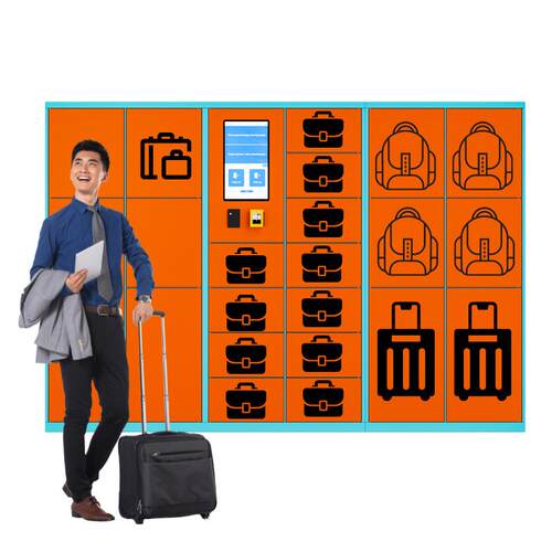 SmartElectronicLuggageRentalStorageLocker