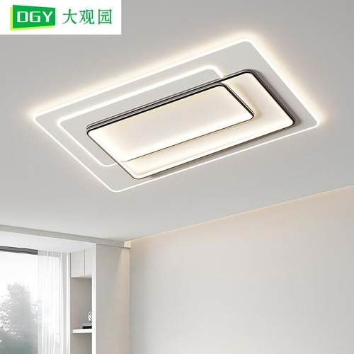 大观园全光谱护眼卧室灯简约现代客厅灯大厅主灯中山全屋灯具448