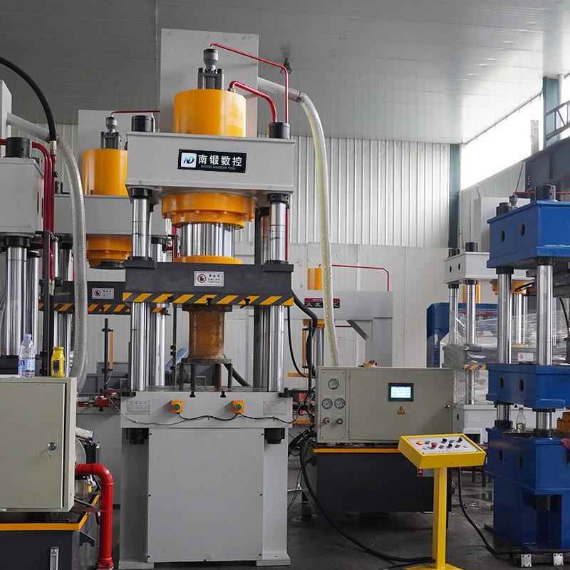 315吨拉伸成型液压机不锈钢金属拉伸机四柱油压机滕州南锻