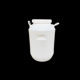 加厚食品级50升100斤发酵桶带盖密封塑料白圆桶酵素桶家用储水桶