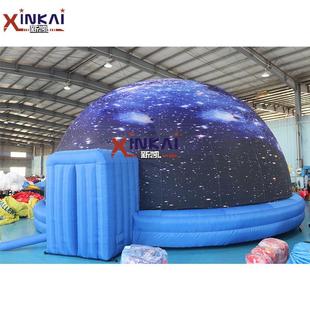 流動科技外館投影帳篷空噴繪投帳篷網熱星賣款 影球幕影院 充氣式