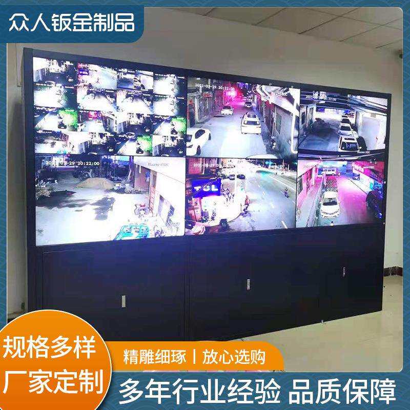 厂家供应安保监控电视墙拼接屏电视墙监控电视墙柜壁挂电视墙