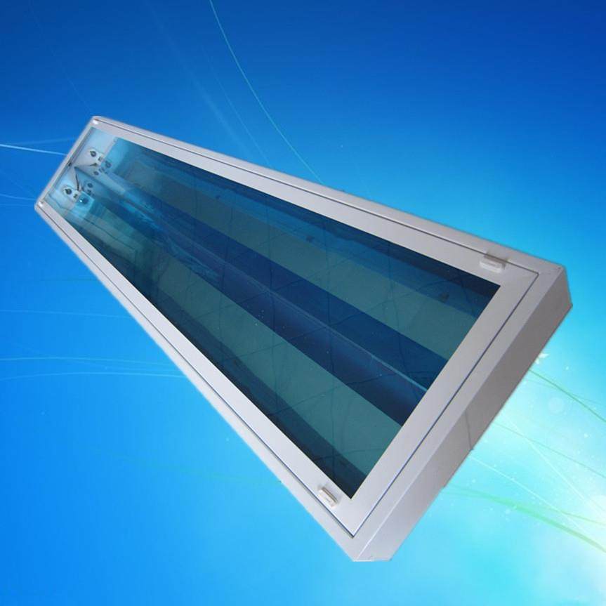 调顺厂家 T8/明装透明胶片 LED灯盘 3001200格栅灯 led格栅灯盘