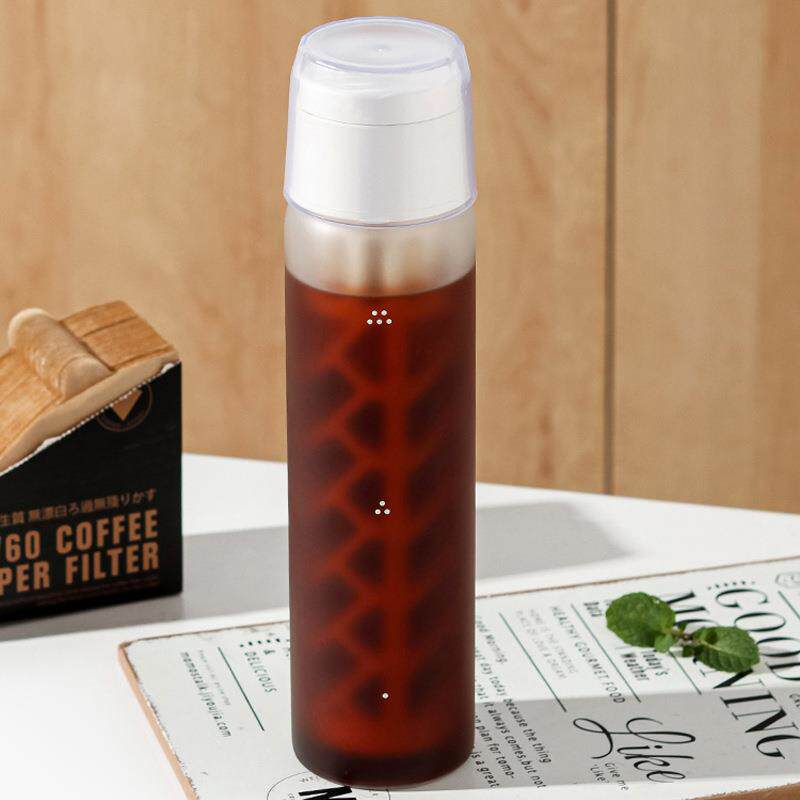 咖啡冷萃壶耐高温髙硼硅瓶子冷泡壶茶杯过滤冷泡瓶便携茶水分离