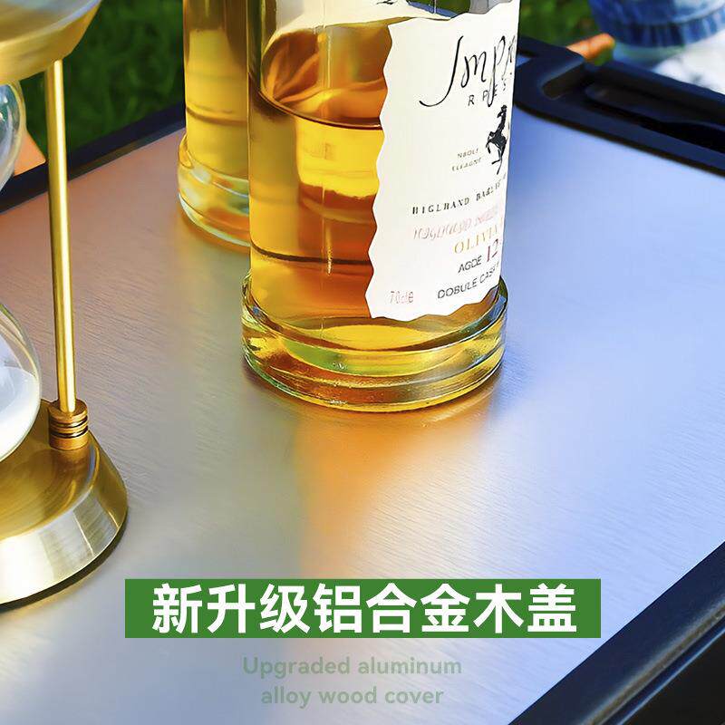 露营收纳箱子后备箱整理箱野营野餐露营箱子车载用折叠户外收纳箱