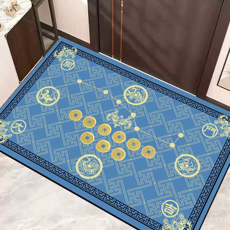 入户门垫七星九运过家用防滑地垫五行开运地毯可机洗玄关