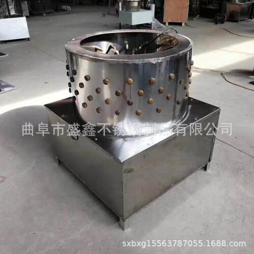 60新型鸡鸭脱毛机不锈钢全自动家禽脱毛机 鸡鸭拔毛鹌鹑鸽子