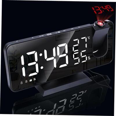 LED Digital Alarm Clock Watch Table Electronic Desktop Clock