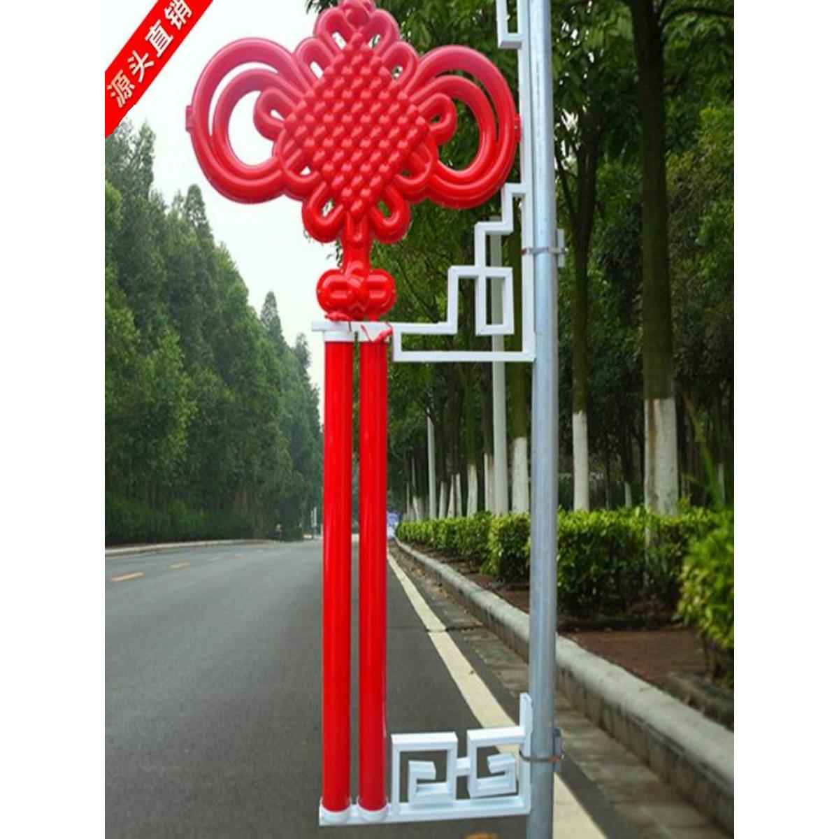 户外led中国结路灯杆灯箱景观灯道路道旗