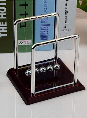 中号方形牛顿撞球摆球 居家装饰摆件 礼品摆件 奇特的工艺小礼品