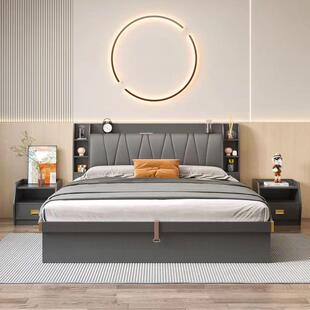 气压箱体储床1.物代8米双1人床.5米小户269型板式 床收纳现简约主