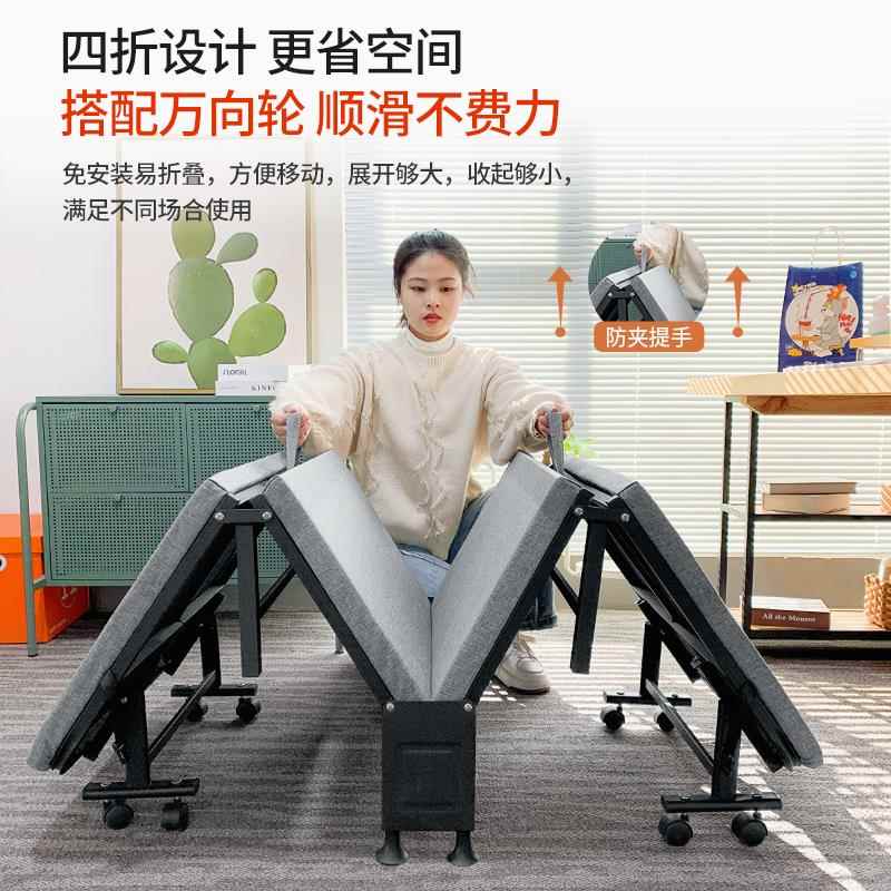 折叠床单人床办公睡室午休神器躺椅用28632午简家易小板床硬陪护