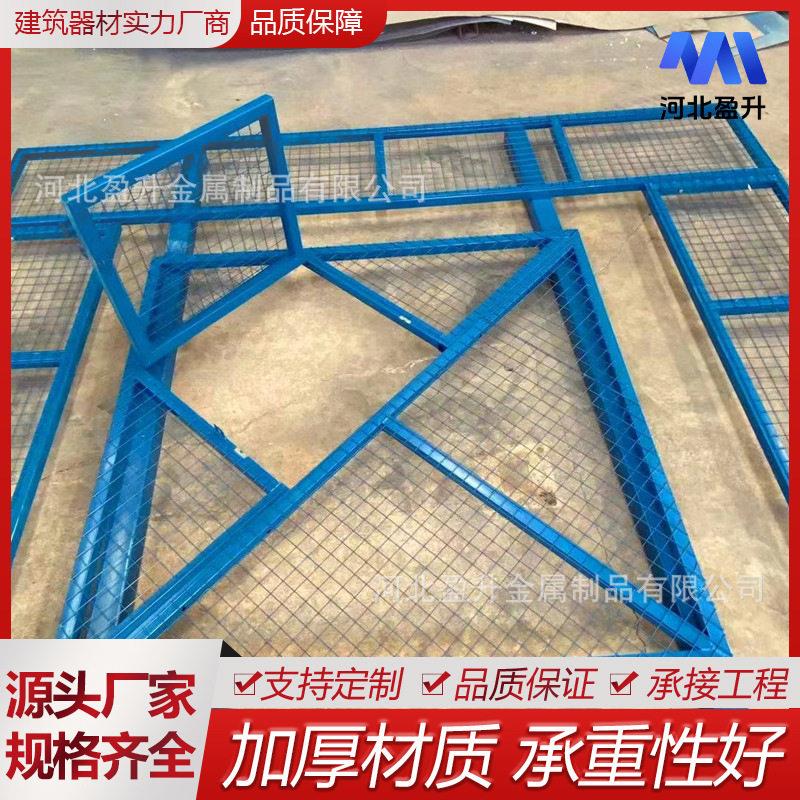 工地塔吊标准节防攀爬围栏生产 工地塔吊防攀爬空通道维修平台