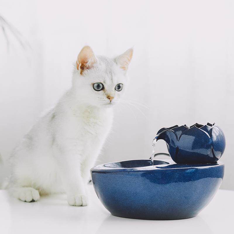 新款直销猫用饮水机宠物狗狗用品流动流水喷泉活水猫喂水喝水神器