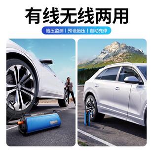 车载充气泵电动打气筒便携式 汽车用打气泵轿车轮胎高压自动充气宝