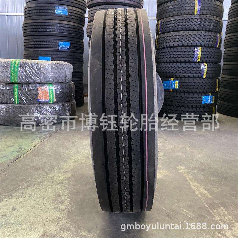 普利司通轮胎11R22.5 全钢丝拖挂车板车真空轮胎R118花纹16层级